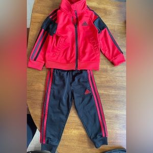 Adidas Toddler track suit